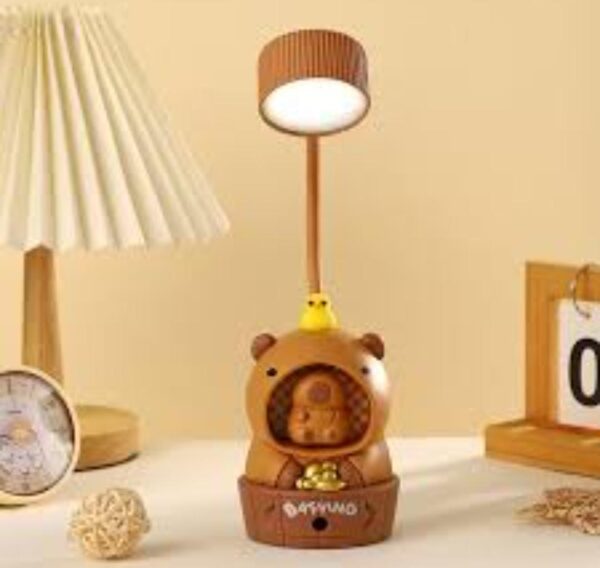 Lampara De Mesa Infantil Capybara