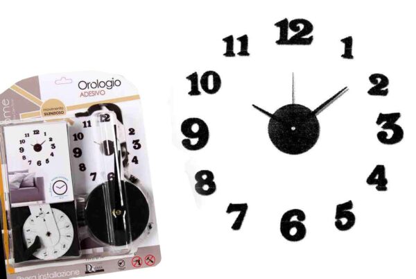 Reloj De Pared Adhesivo
