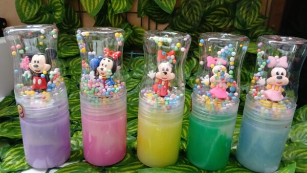 Slime Doble Color en Tarro Personajes - Imagen 2