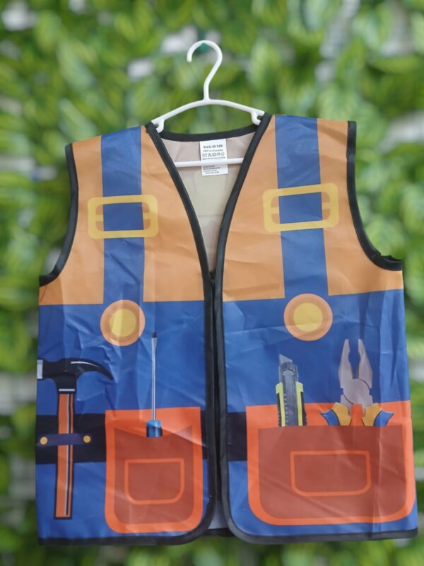 Chaleco Profesiones Surtidas Con Dibujo De Accesorios - Imagen 5