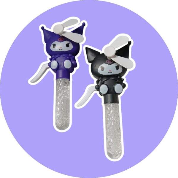 Burbuja De Personajes Con Abanico - Imagen 2