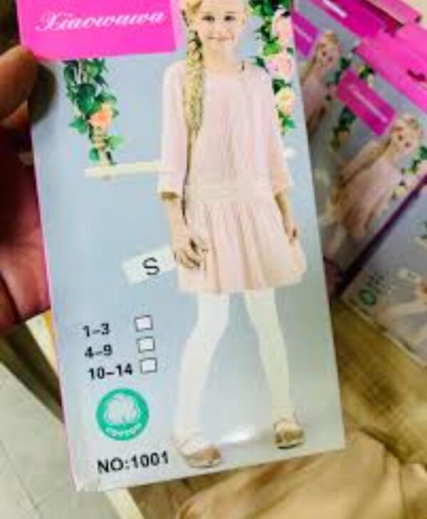 Panty Para Niña Blanca