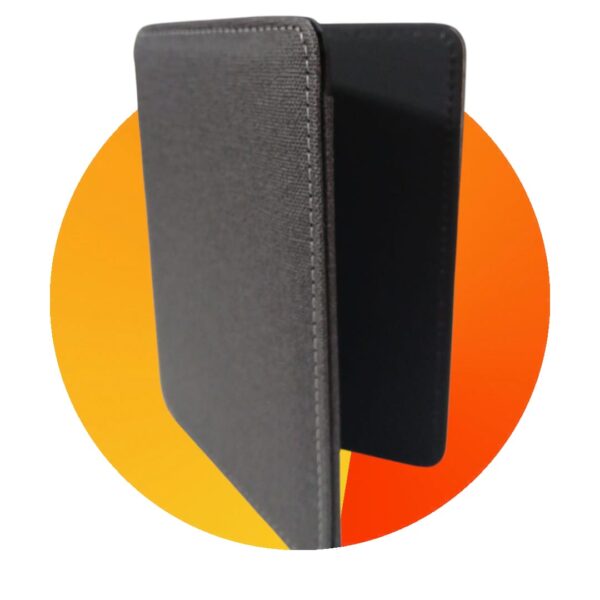 Porta pasaporte Bicolor Sencillo - Imagen 2