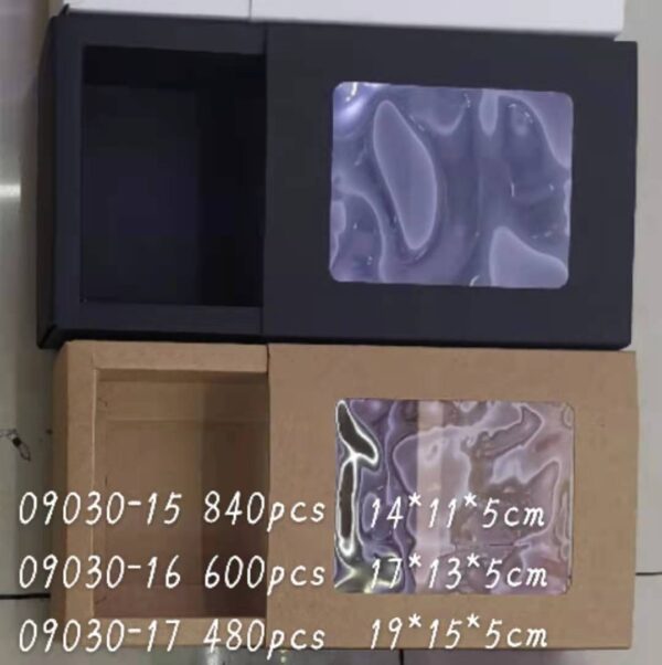 Caja De Regalo De Cartón Con Ventana
