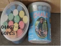 Tiza De Colores Jumbo En Tarro