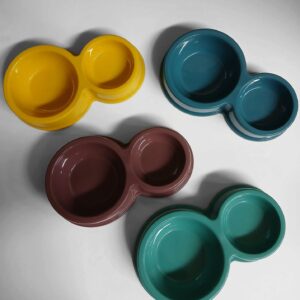 Taza Para Mascota Doble Unicolor