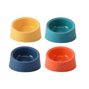Taza Para Mascota Unicolor Redonda