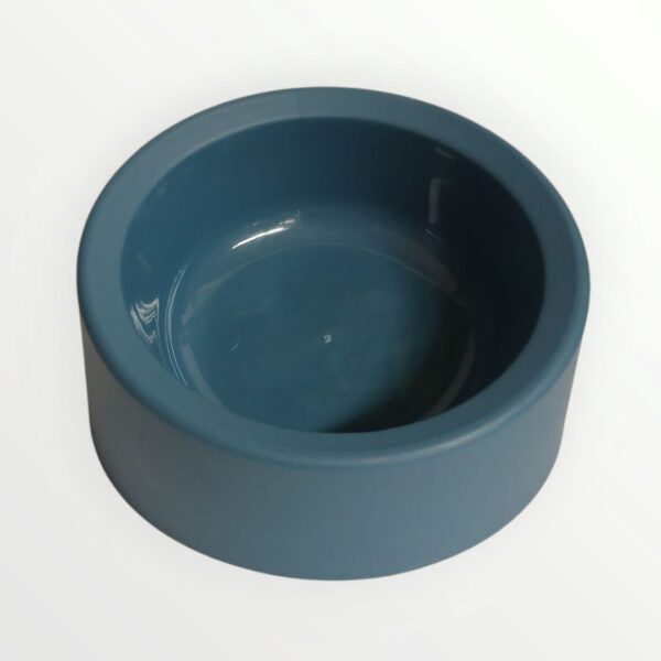 Taza Para Mascota Unicolor Redonda - Imagen 3