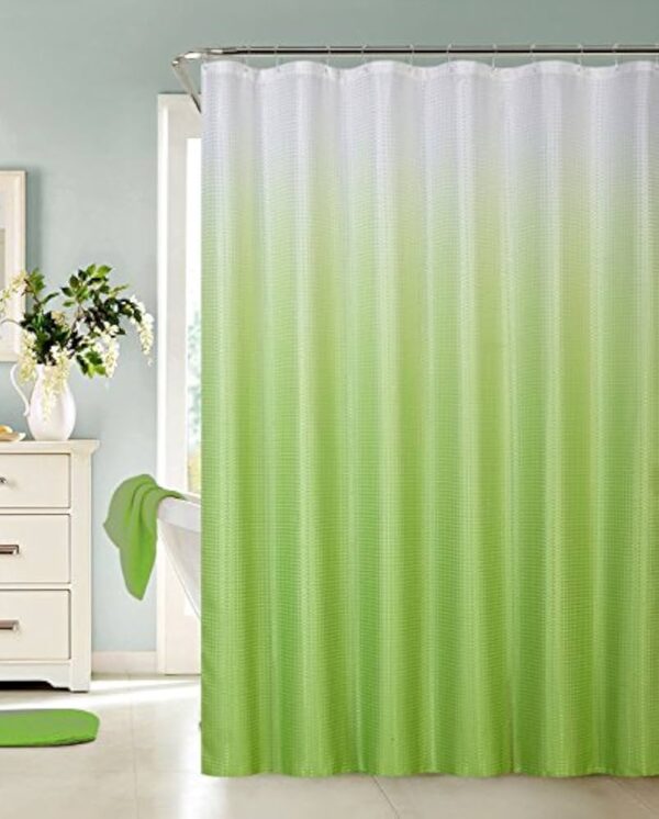 Cortina De Baño De Seda Color Degradado - Imagen 5